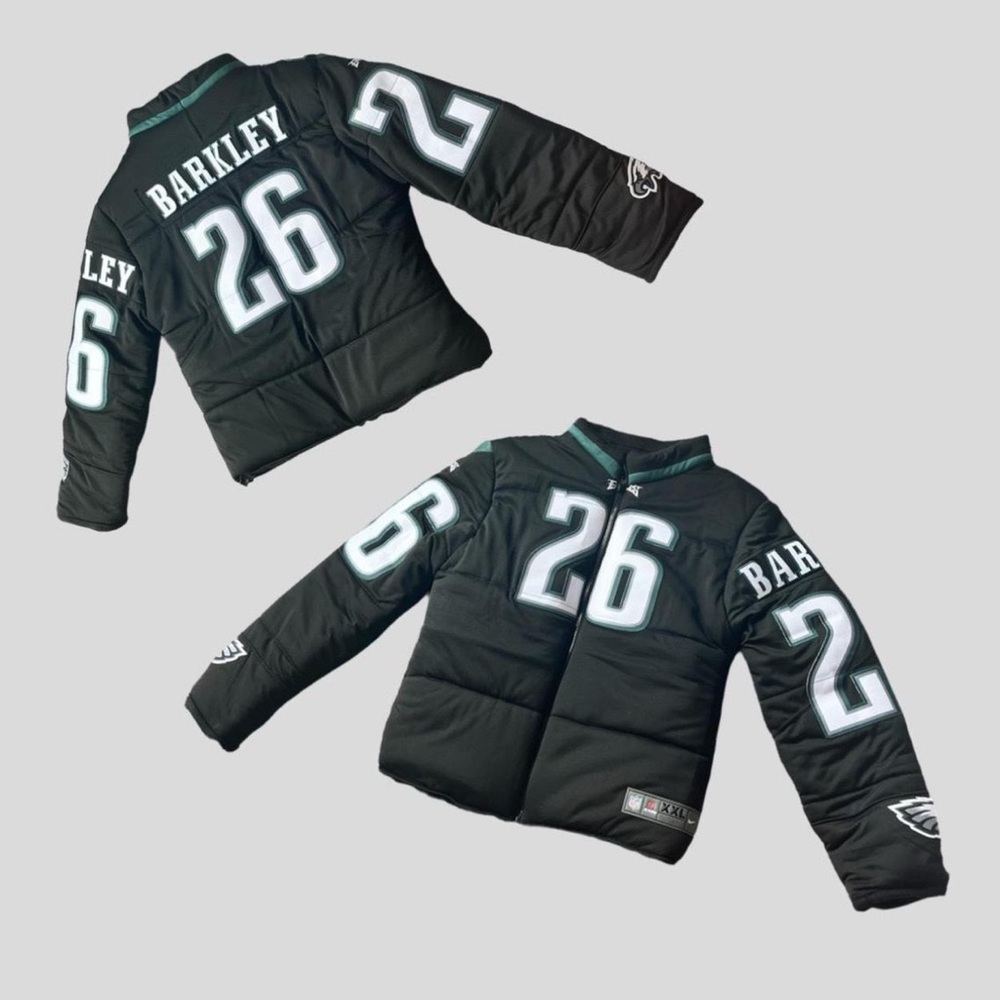 Saquon Barkley Jacket Philadelphia Eagles Puffer
Jacket Eagles NFL Jersey